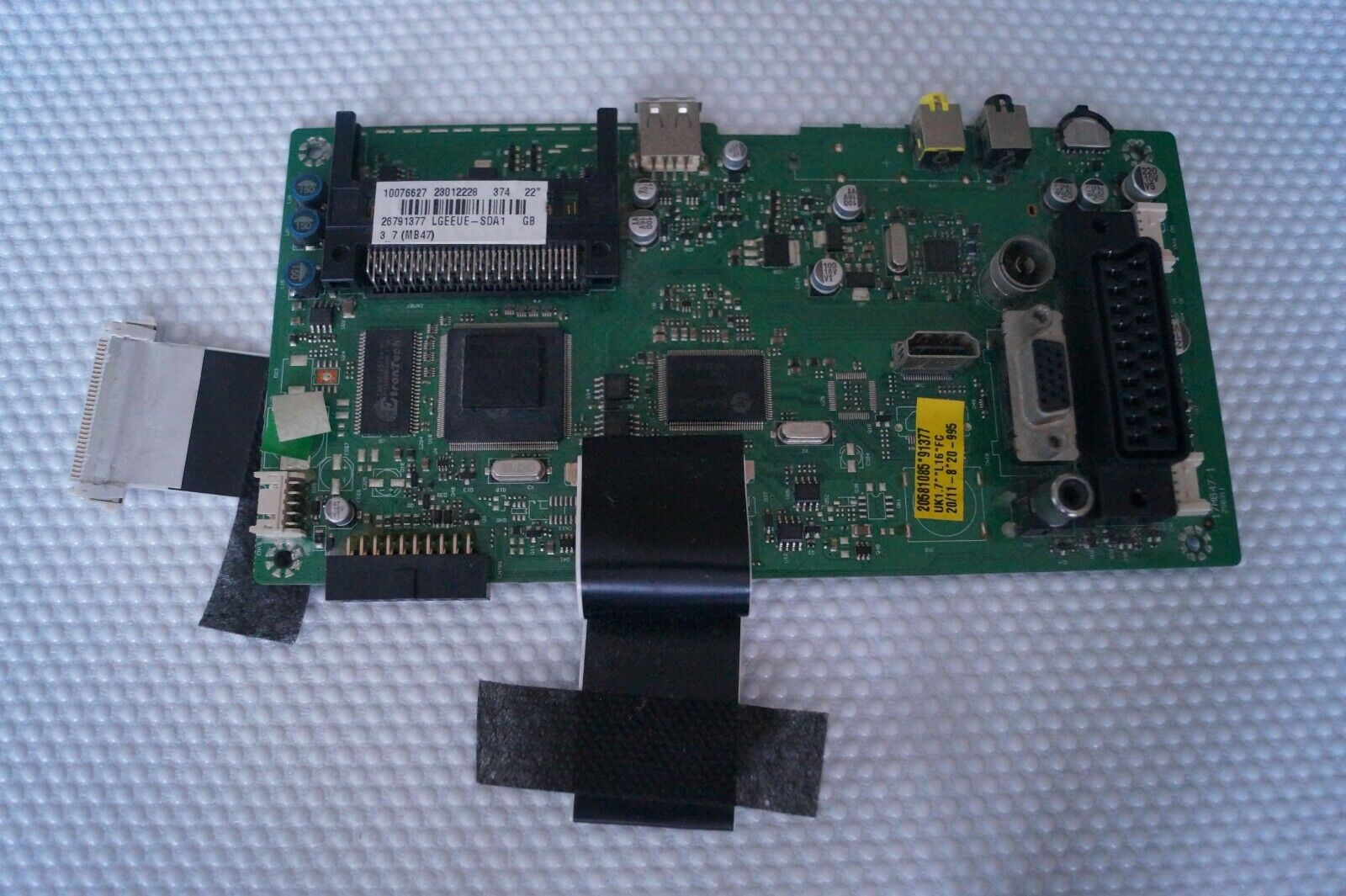 MAIN BOARD 17MB47-1 23012228 FOR 22″ LUXOR LUX-22-924-C0B TV, LC215EUE SD A1