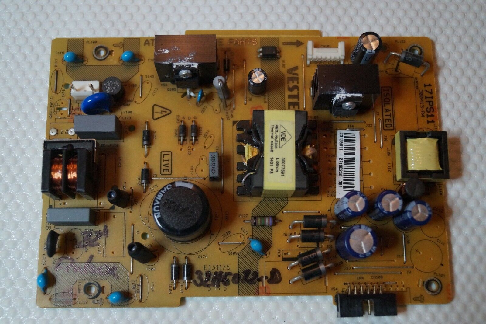 PSU POWER SUPPLY BOARD 17IPS11 23125611 FOR 32″ FINLUX 32H6072-D LED TV