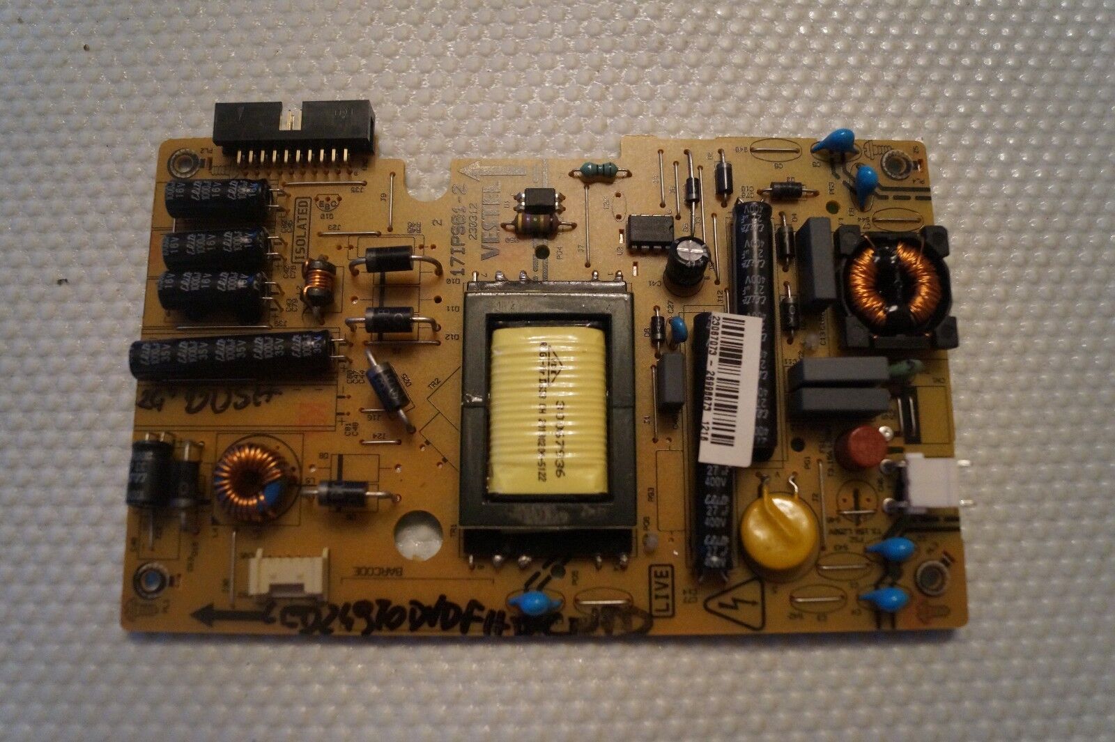 PSU POWER SUPPLY BOARD 17IPS61-2 23067073 FOR BUSH LED24970DVDFHDCNTD COMBO TV