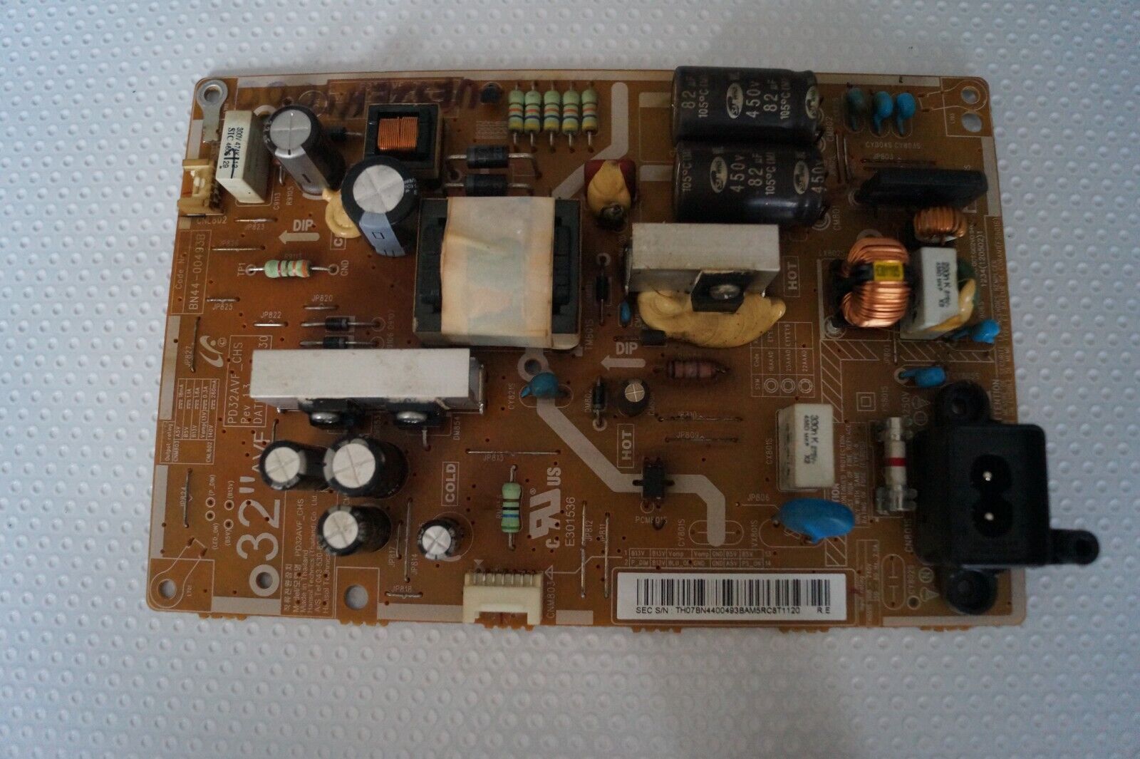 PSU POWER SUPPLY BOARD BN44-00493B FOR 32″ SAMSUNG UE32EH5000 LCD TV