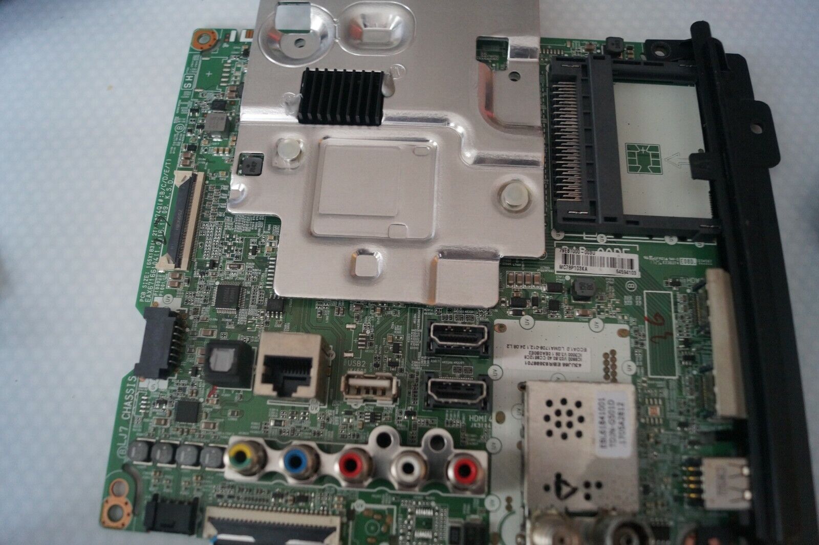 MAIN BOARD EAX67166104(1.0) EBT000-0030 43″ LG 43UJ651V, HC430DGN-ABSR2-A11X