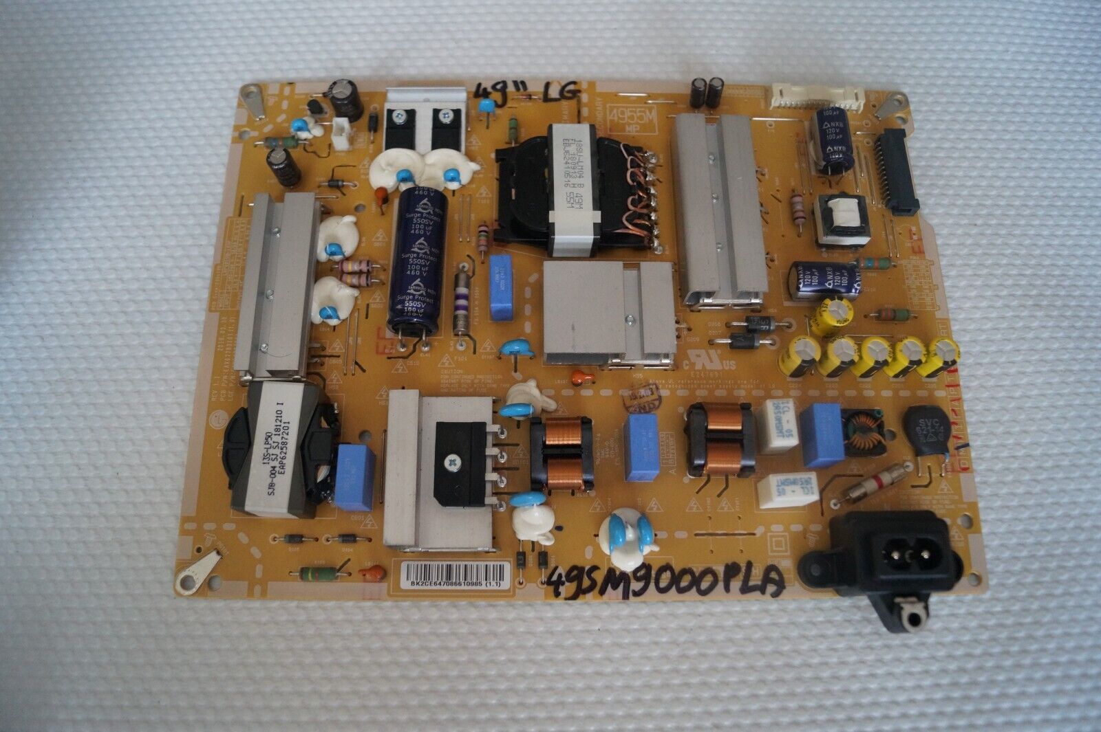 PSU POWER SUPPLY BOARD EAX67703101(1.6) EAY64708661 FOR 49″ LG 49SM9000PLA