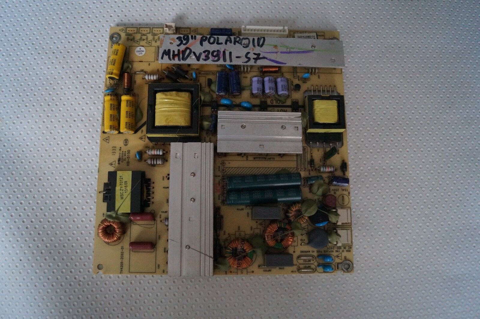 PSU POWER SUPPLY BOARD TV4205-ZC02-01 FOR 39″ POLAROID MHDV3911-S7