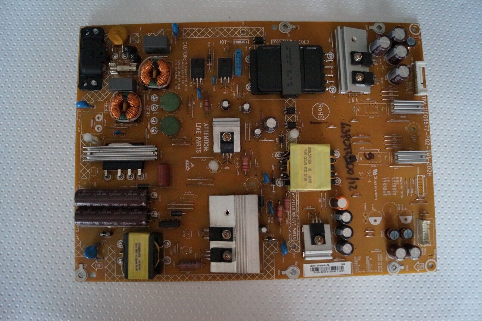 PSU POWER SUPPLY BOARD 715G6677-P02-001-002H FOR 48″ PHILIPS 48PFT5500/12 LED TV