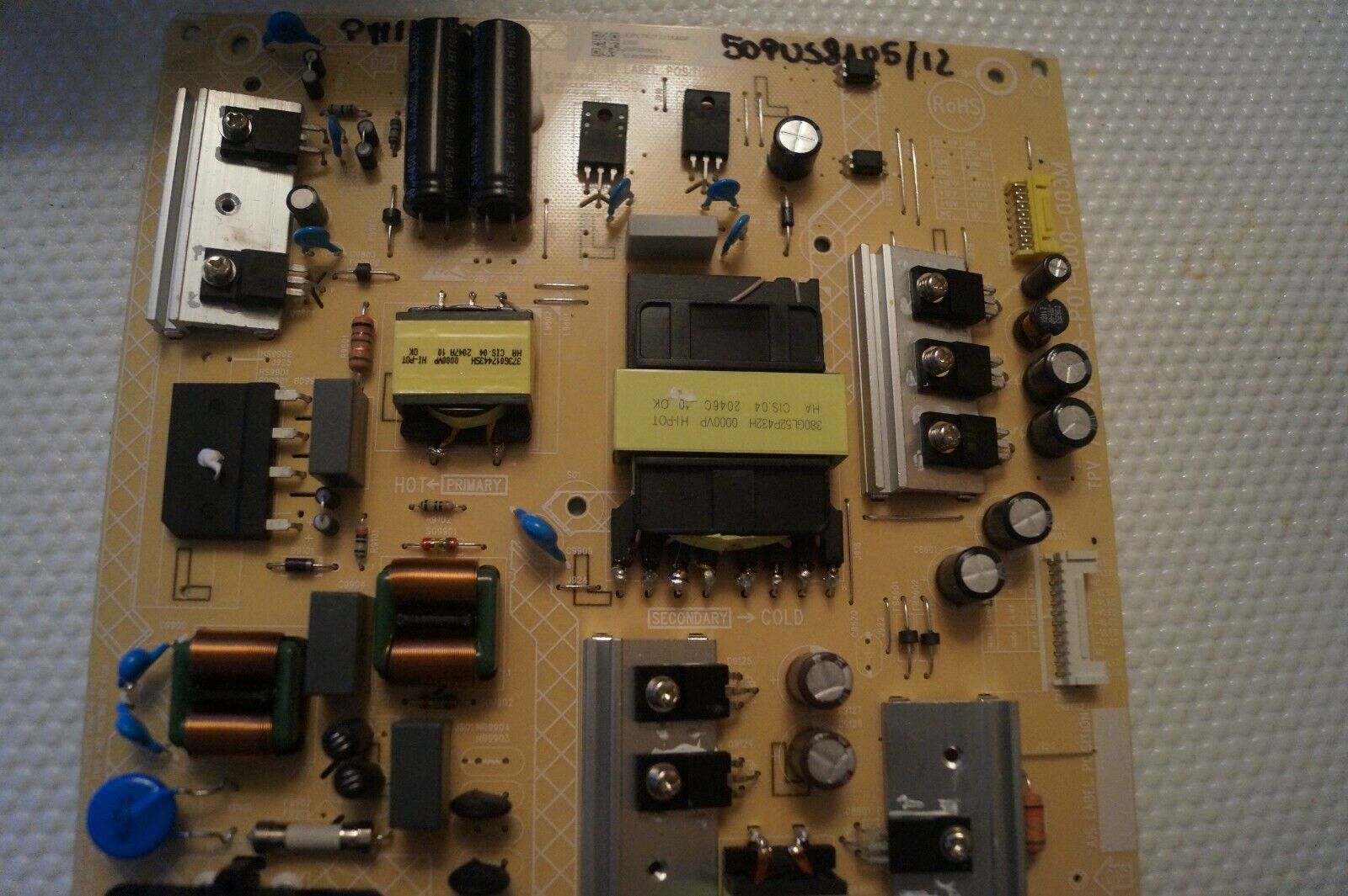 PSU POWER SUPPLY BOARD 715GA008-P01-000-003M FOR 50″ PHILIPS 50PUS7805/12