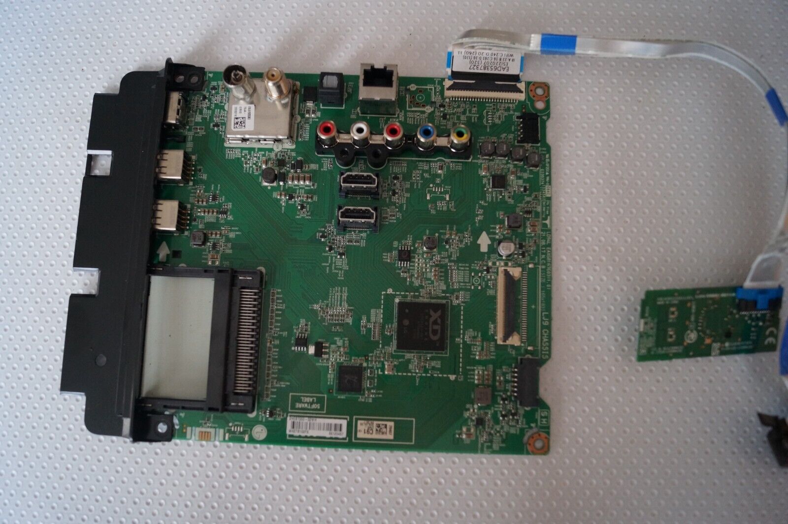 MAIN BOARD EAX68167603(1.0) EBT66120467 LG 43LM6300PLA TV, HC430DUN-VKXL1-A14X