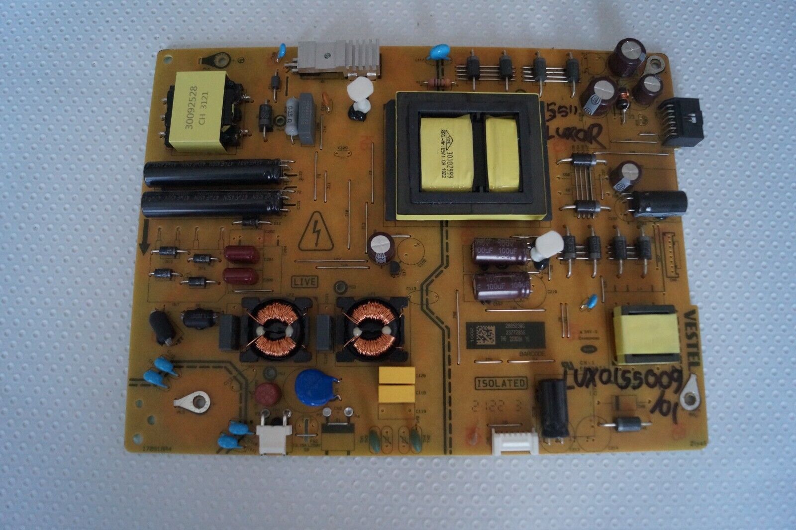 PSU POWER SUPPLY BOARD 17IPS72 23772855 FOR 55″ LUXOR LUX0155009/01 LED TV