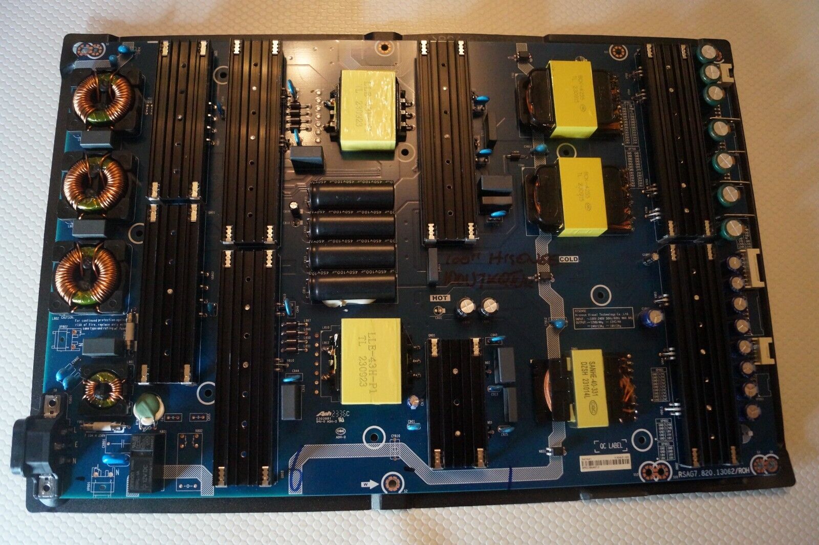 PSU HISENSE 100U7KQTUK POWER SUPPLY BOARD 100″ MINI LED TV RSAG7.820.13062/ROH