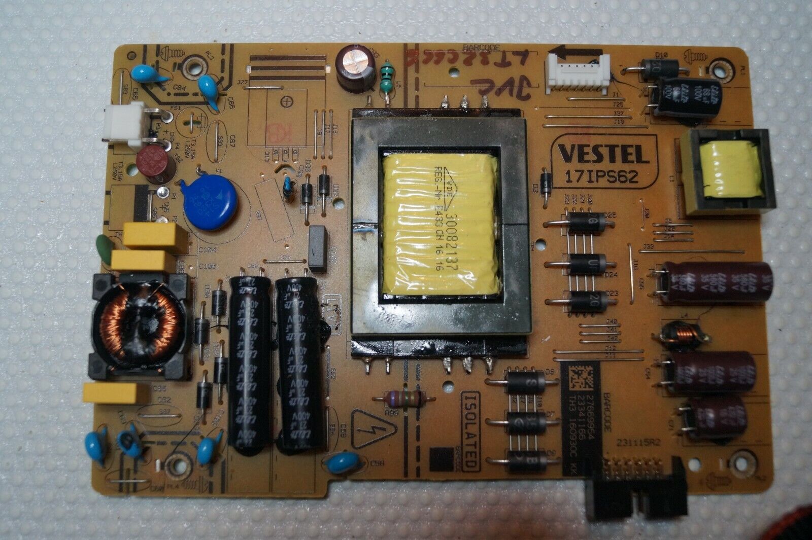 PSU POWER SUPPLY BOARD 17IPS62 23341166 FOR 32″ JVC LT-32C666 LT-32C660(A) TV