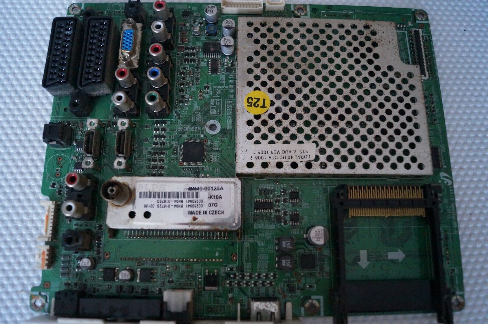 MAIN BOARD BN41-00980A BN94-01672D SAMSUNG LE40A455C1D LCD TV, T400XW01 V.5