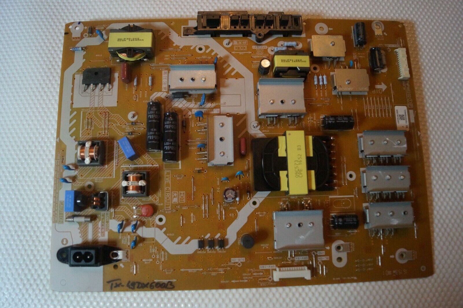 PSU POWER SUPPLY BOARD TZRNP01ZXVEV TNPA6232 1P FOR 49″ PANASONIC TX-49DX600B TV