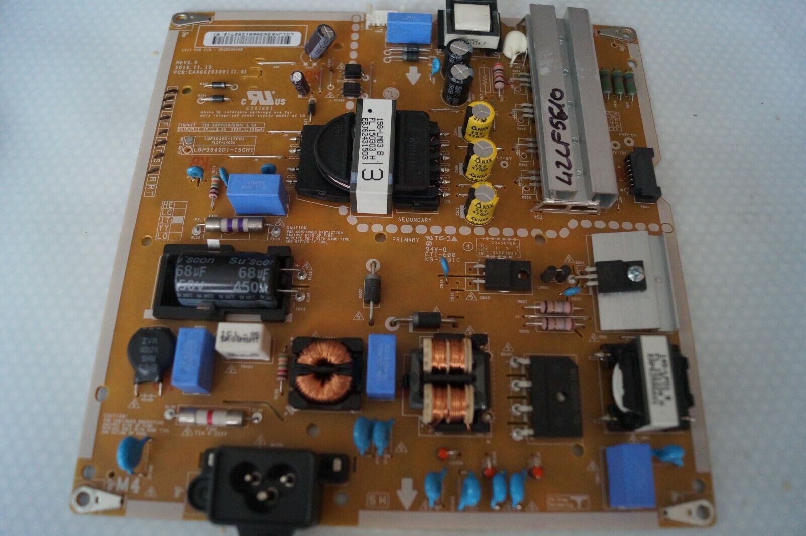 PSU POWER SUPPLY BOARD EAX66203001(1.6)  FOR 42″ LG 42LF5610