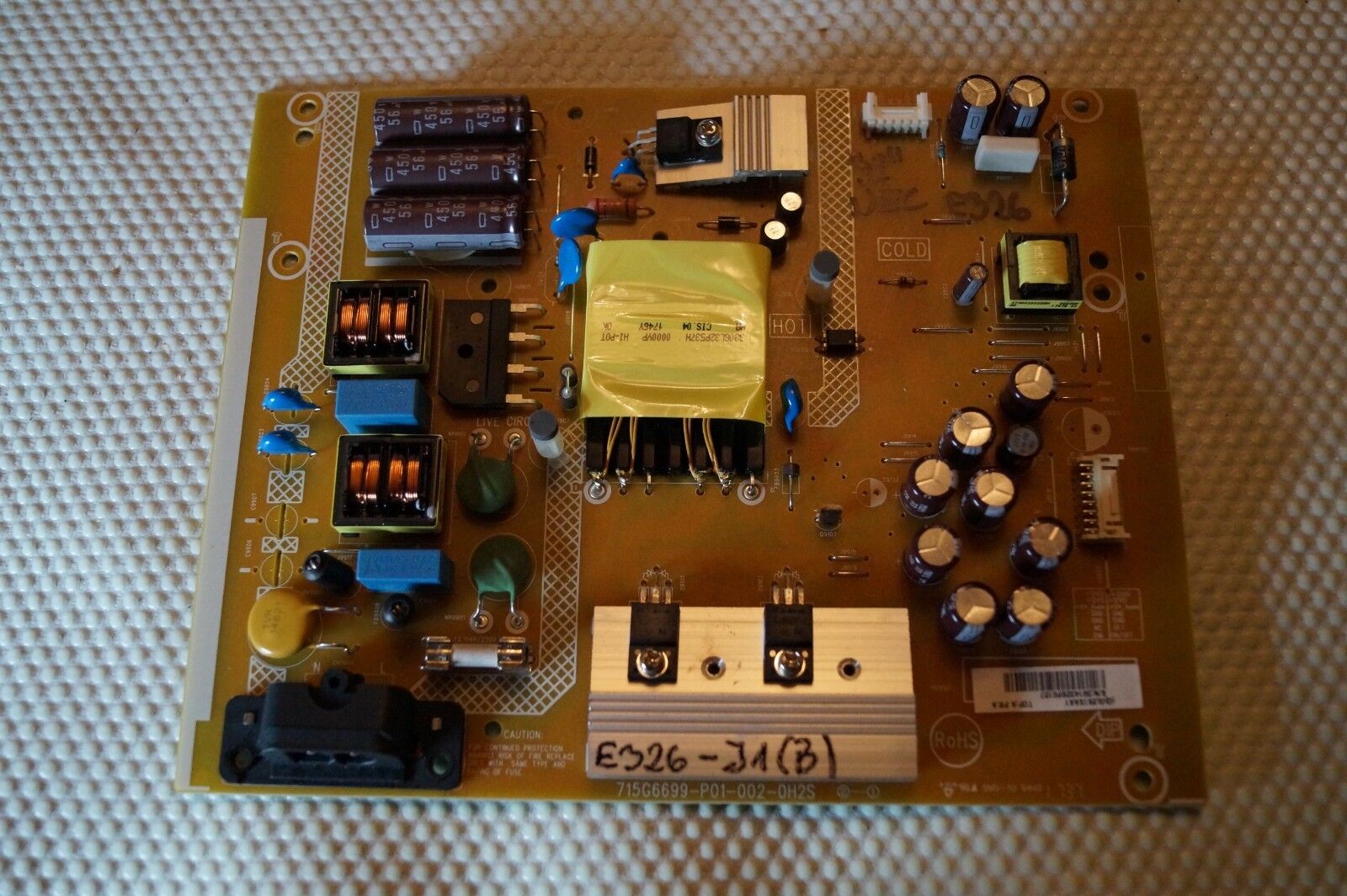 PSU POWER SUPPLY BOARD 715G6699-P01-002-0H2S FOR 32″ NEC E326-J1(B) DISPLAY