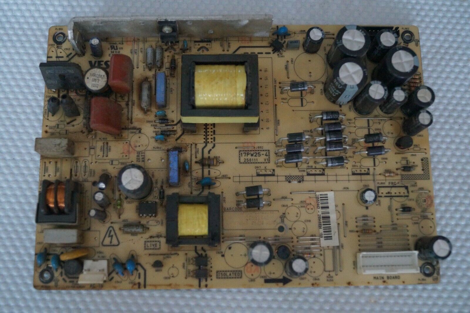 PSU POWER SUPPLY BOARD 17PW25-4 20552443 FOR 42″ BUSH DLED42911FHD3D TV