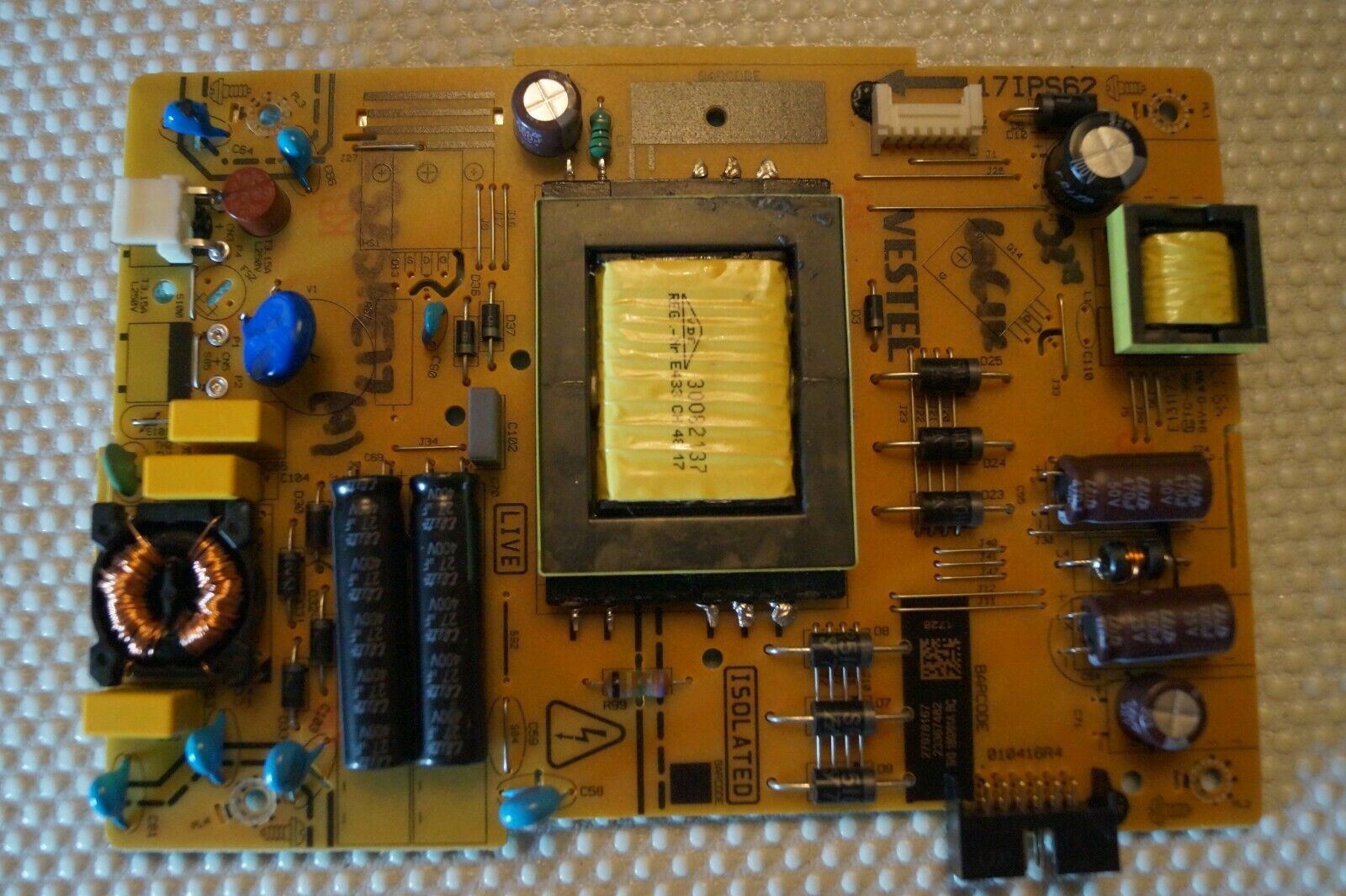 PSU POWER SUPPLY BOARD 17IPS62 27978167 FOR 32″ LOGIK L32SHE17(A) LED TV