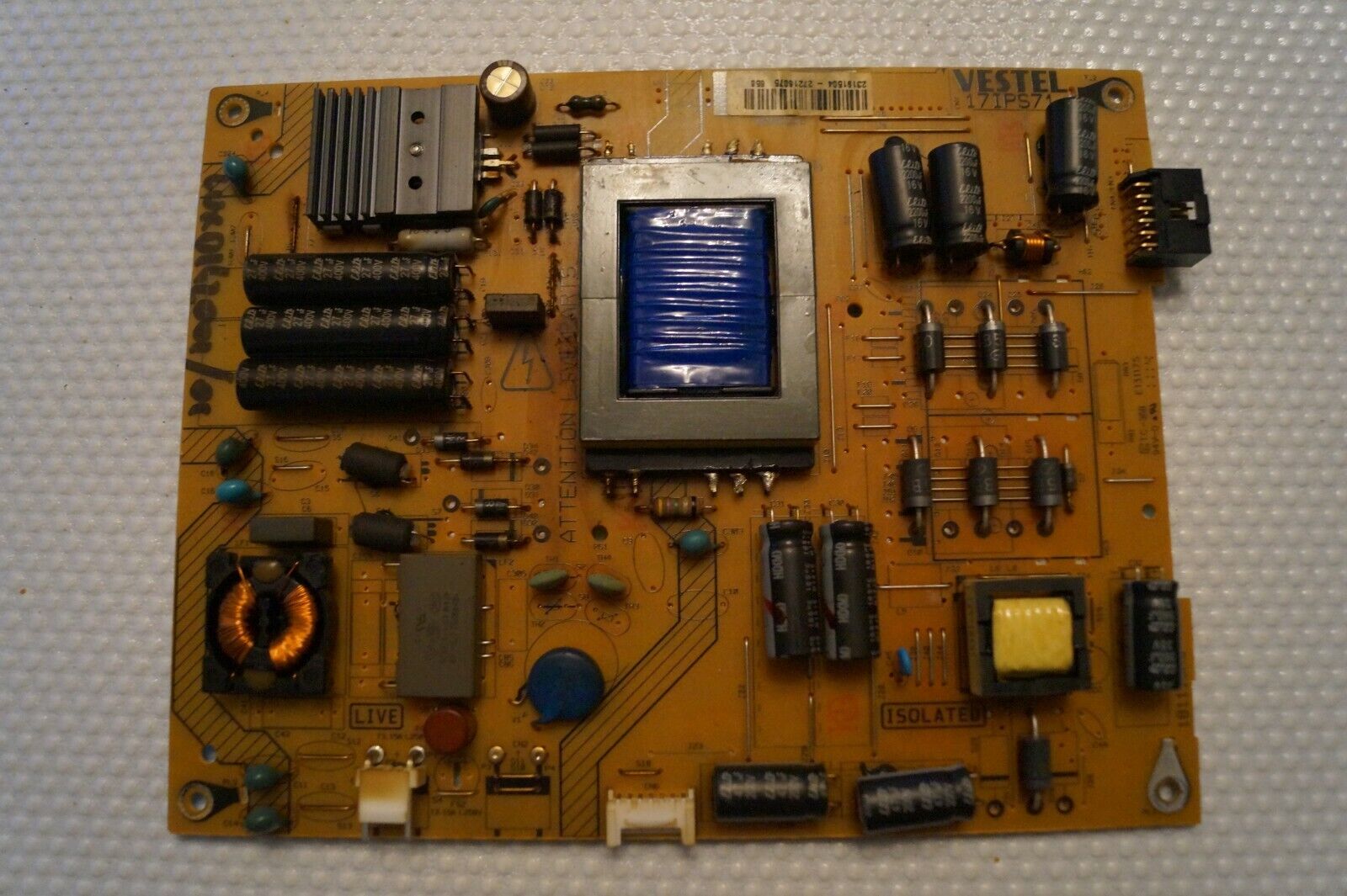 PSU POWER SUPPLY BOARD 17IPS71 23191504 FOR LUXOR LUX0142001/01 TV, VES420UNVL