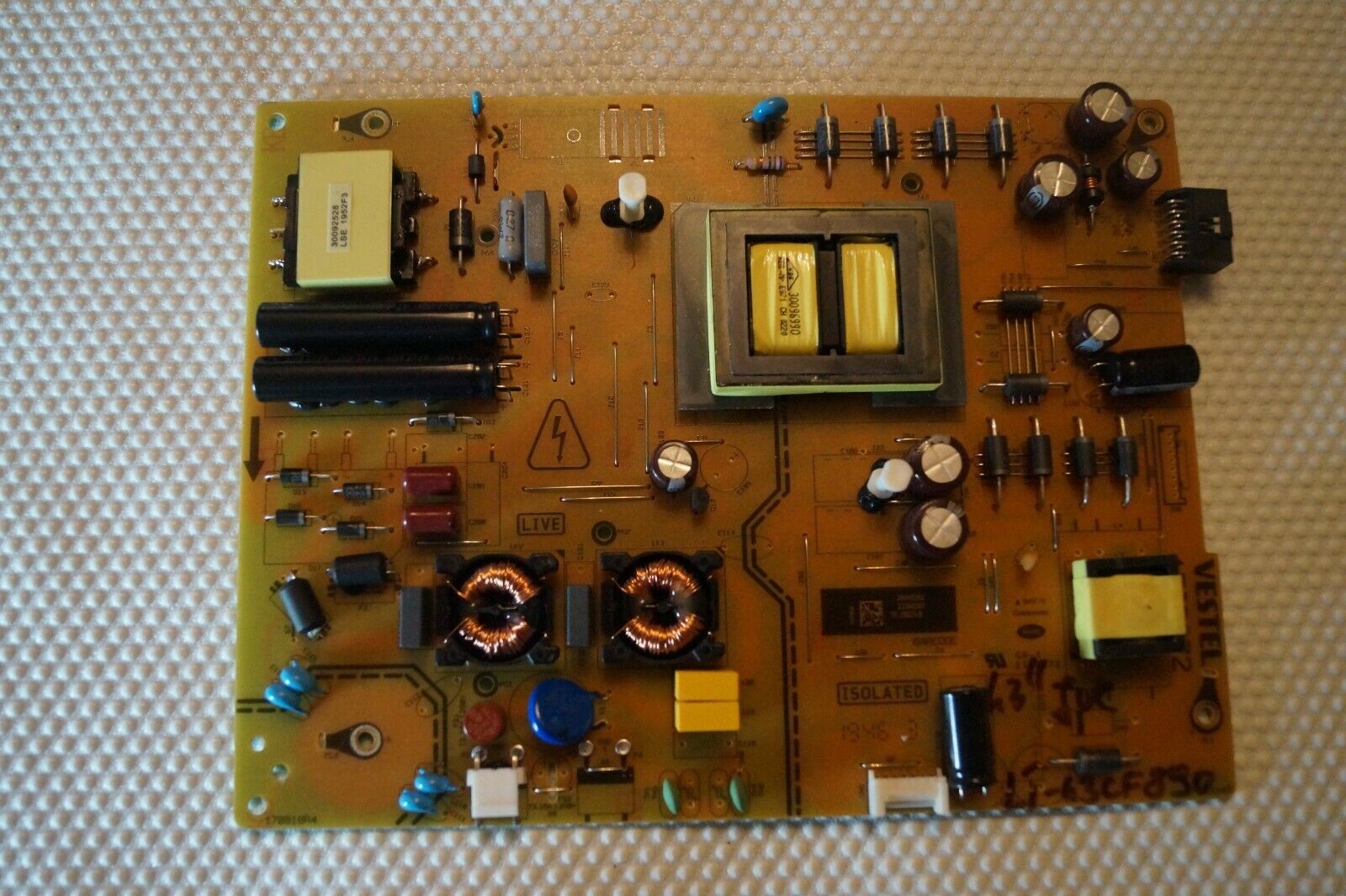 PSU POWER SUPPLY BOARD 17IPS72 23396567 FOR 43″ JVC LT-43CF890 LED TV, GENUINE