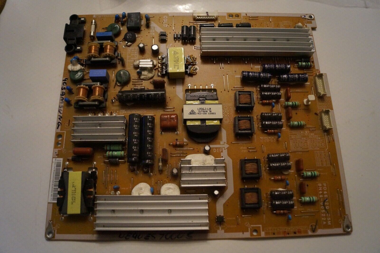 PSU POWER SUPPLY BOARD BN44-00502A FOR 40″ SAMSUNG UE40ES7000S LED TV, GENUINE