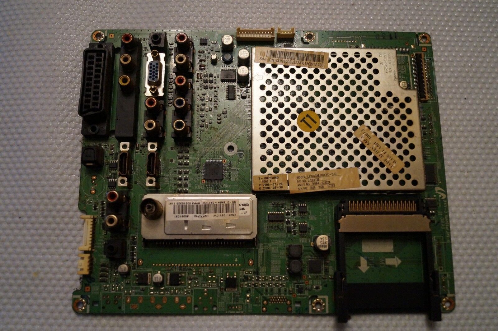 MAIN BOARD BN41-00980C BN94-02117W FOR 32″ SAMSUNG LE32A336J1D LCD TV V315B3-L04