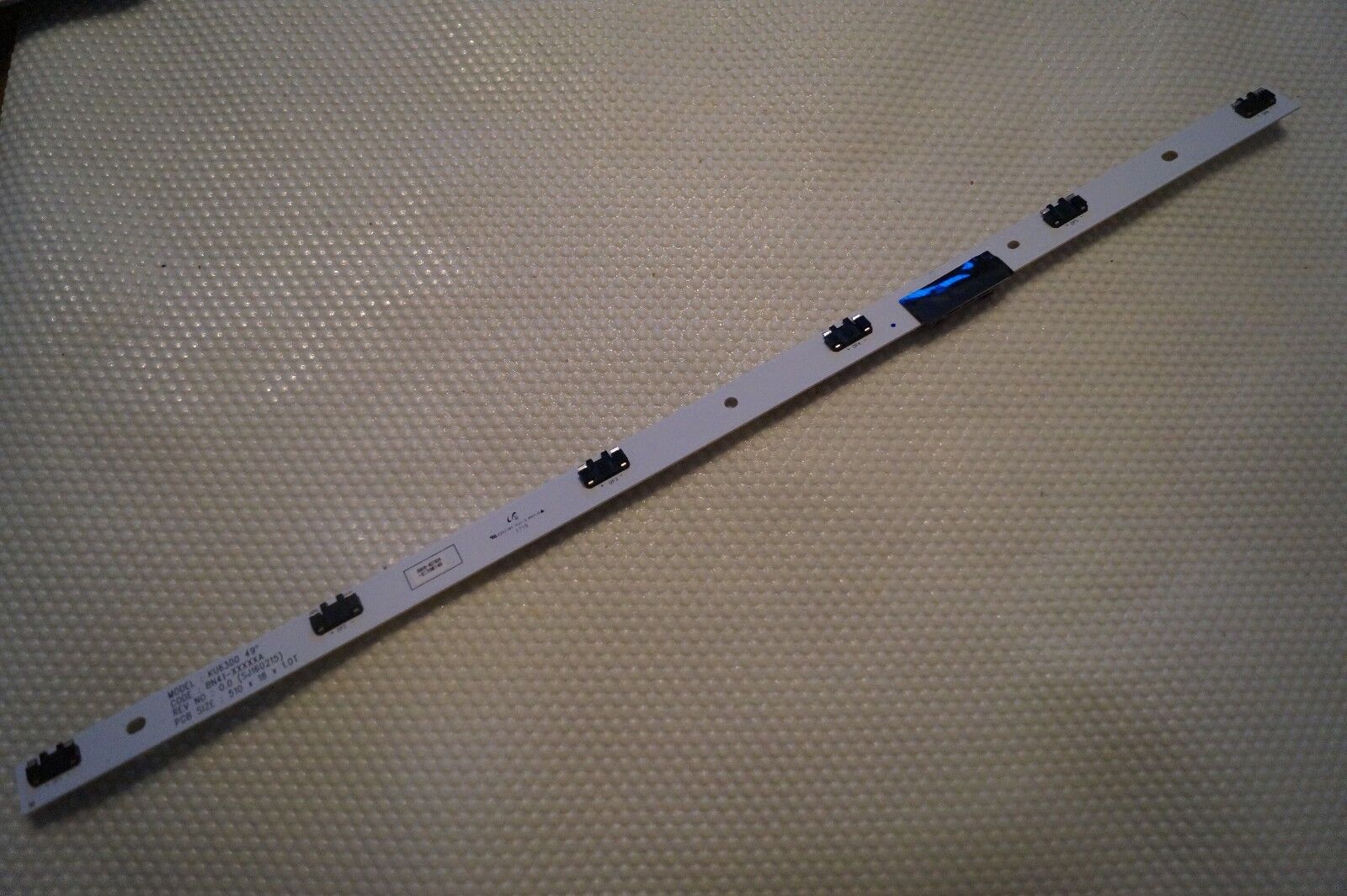 LED BACKLIGHT INTERFACE STRIP BN41-XXXXXA FOR CY-WK049HQL5H SAMSUNG UE49MU6200K