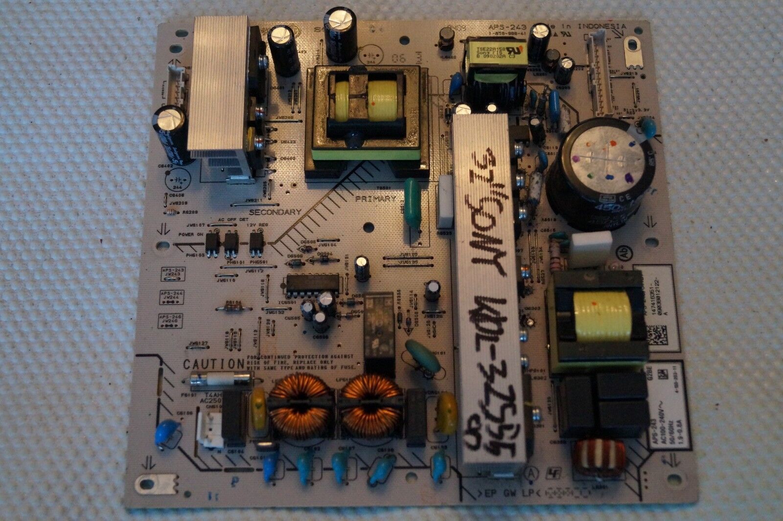 PSU POWER SUPPLY BOARD 1-878-988-41 APS-243 FOR 32″SONY KDL-32S5500 LCD TV