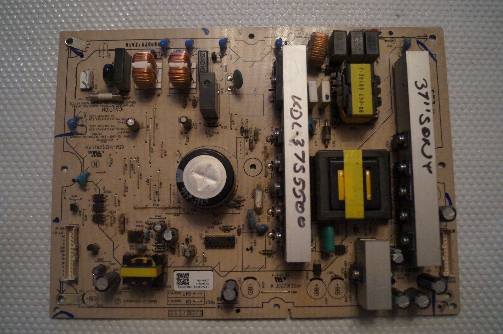 PSU POWER SUPPLY BOARD PSC10270F M 3H267W FOR 37″ SONY KDL-37S5500 LCD TV