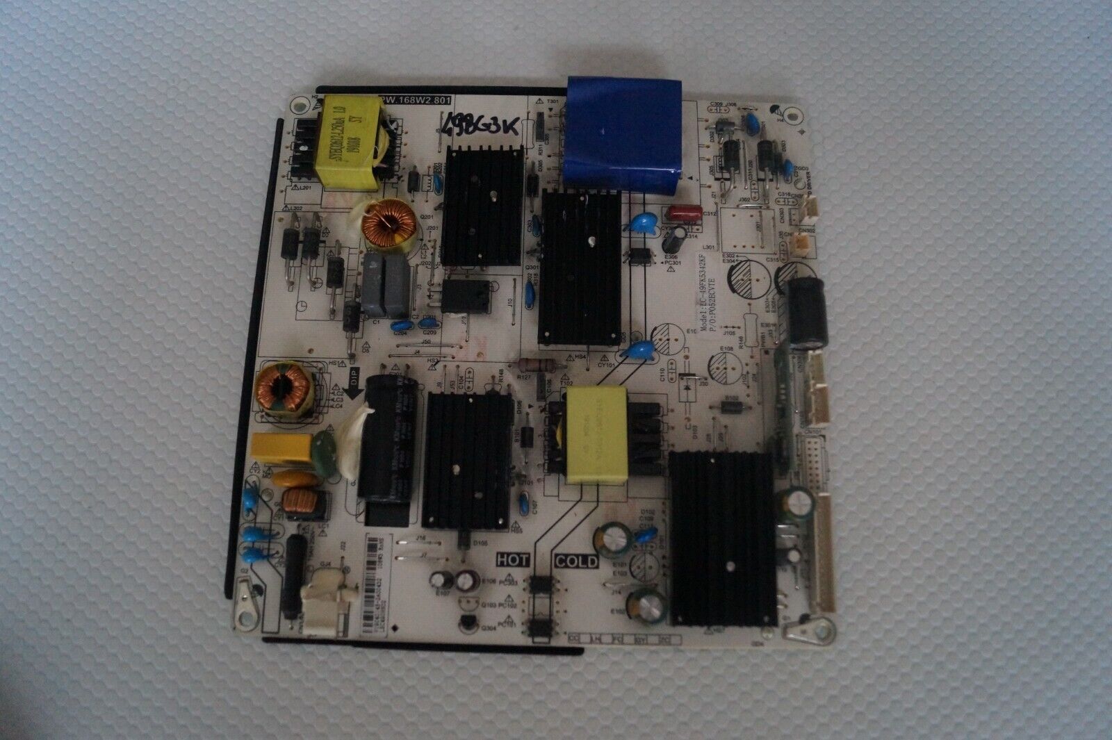 PSU POWER SUPPLY BOARD PW.168W2.801 FOR 49″ SHARP 49BG3K  LED TV