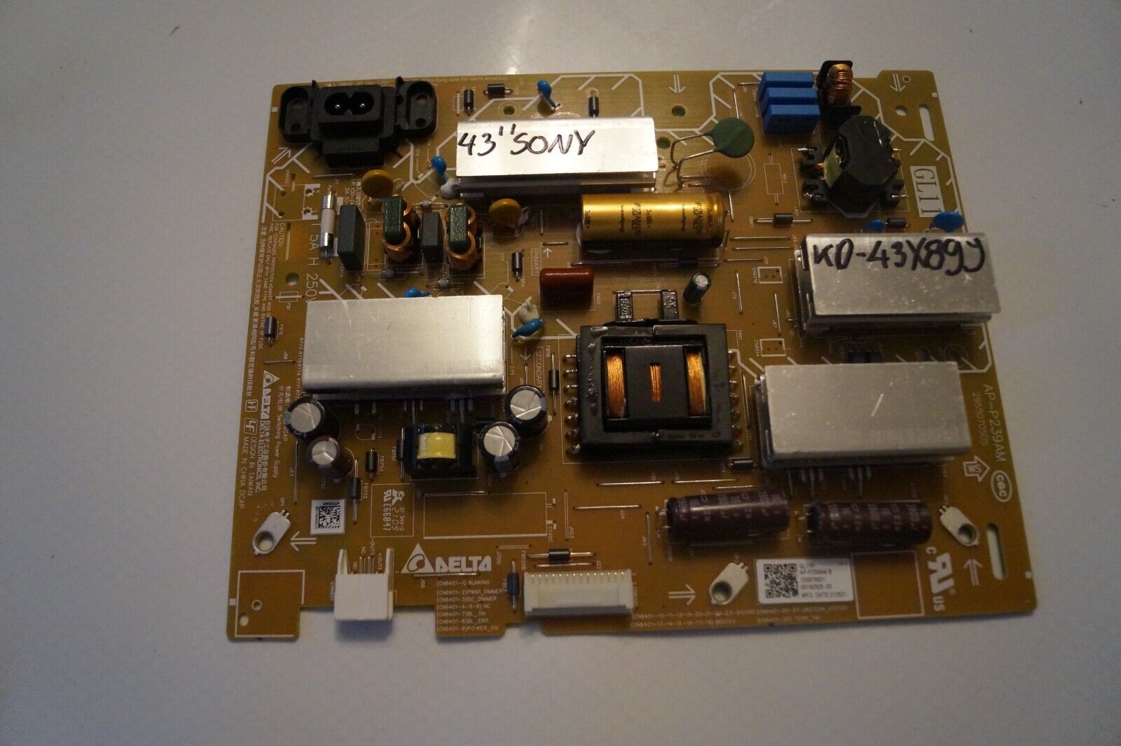 PSU POWER SUPPLY BOARD APS-P239AM FOR 43″ SONY KD-43X89J