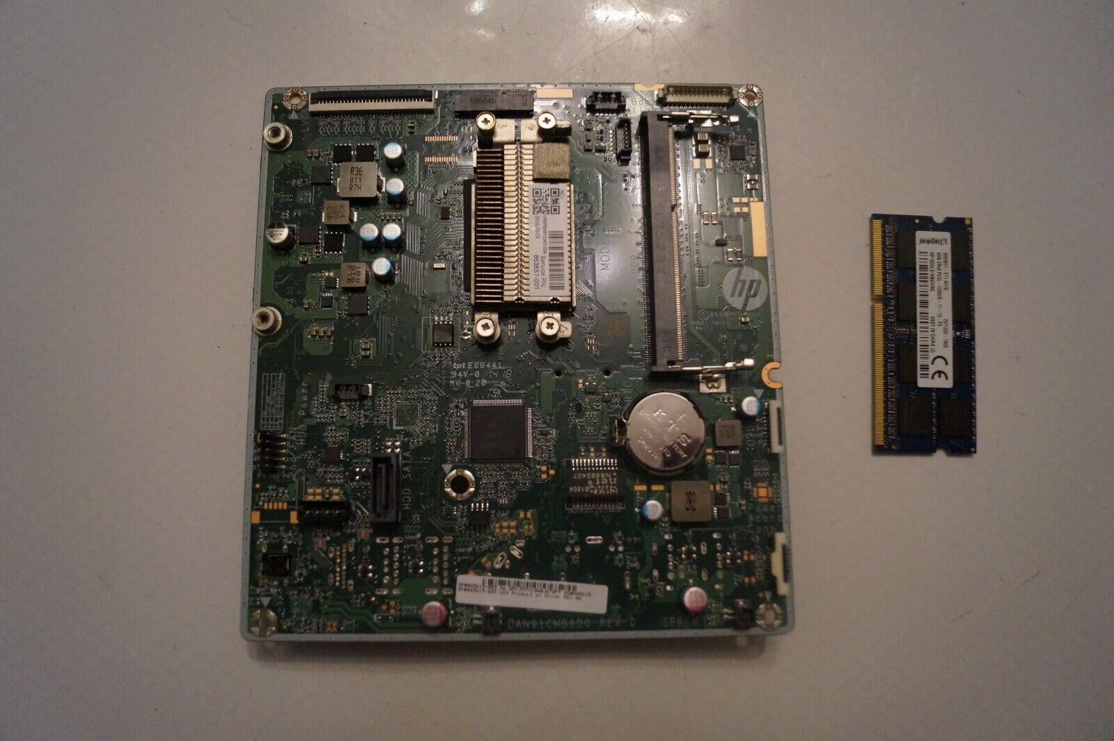 HP 22-b060na AiO PC 845615-603 N91C (Bali) Motherboard AMD A6-7310 genuine