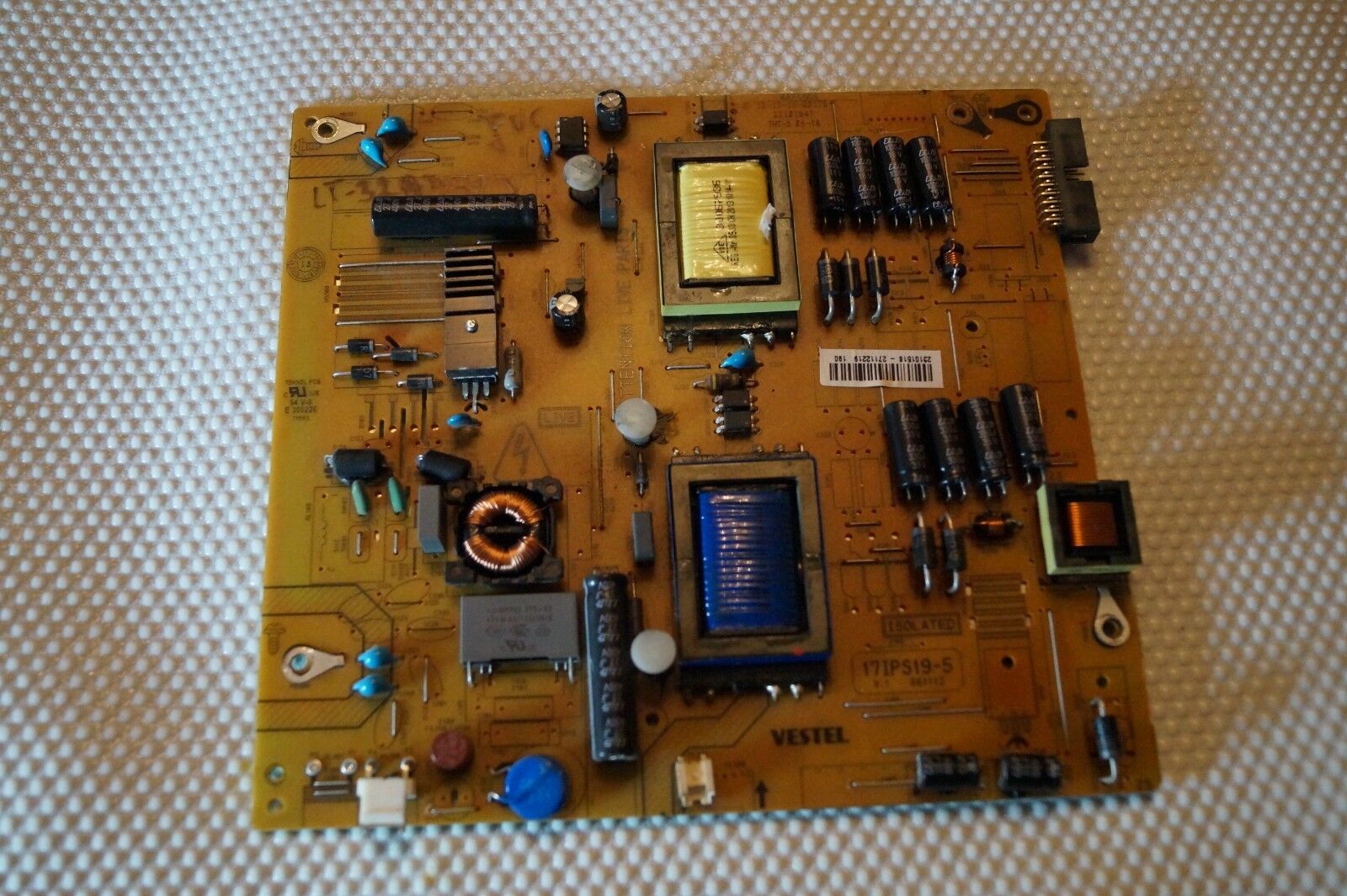 PSU POWER SUPPLY BOARD 17IPS19-5 V1 23101516 FOR 32″ JVC LT-32AD52J LED TV