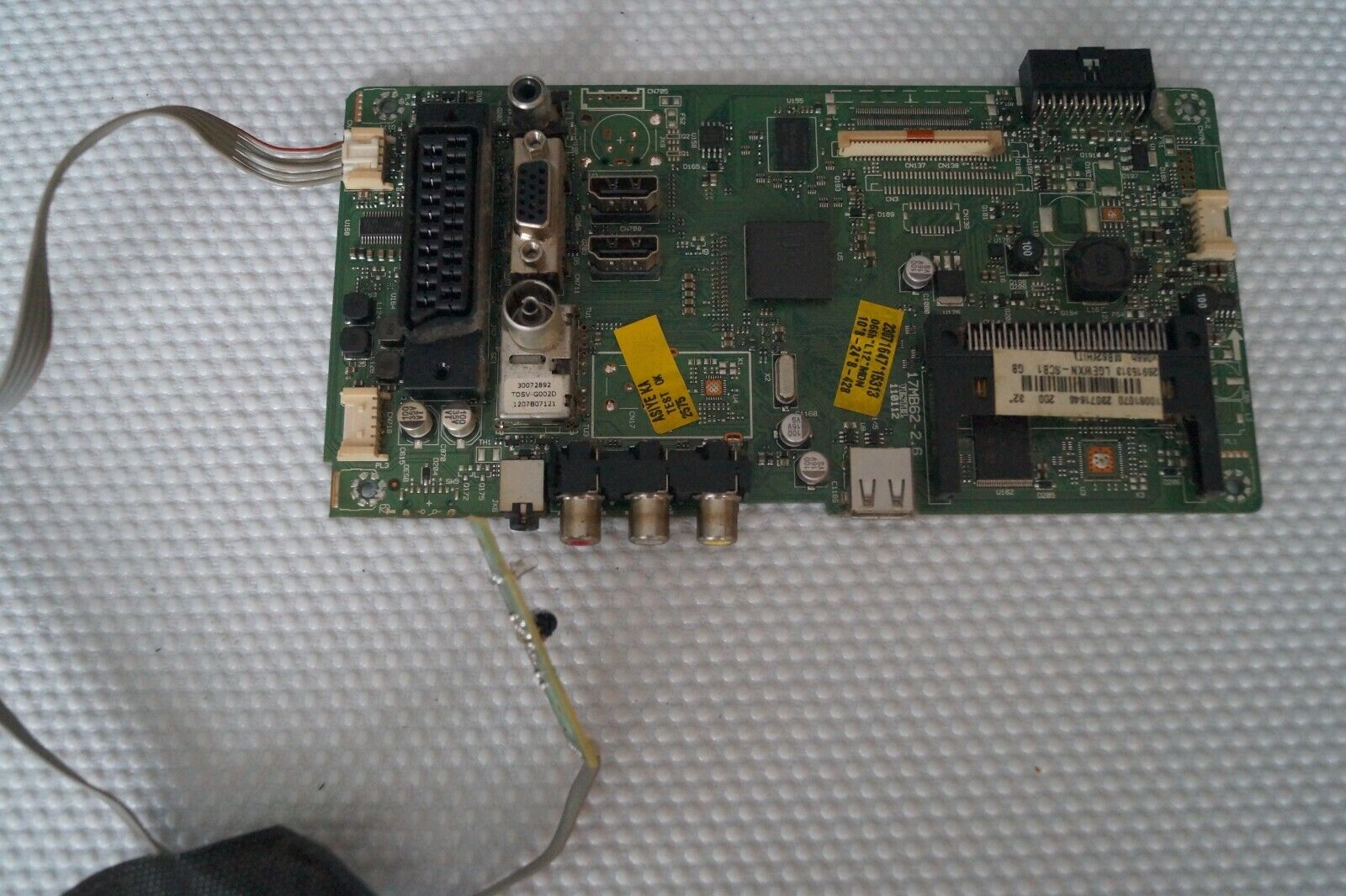 MAIN BOARD 17MB62-2.6 23071646 FOR 32″ HITACHI L32HK04U J LCD TV, LC320WXN SC B1