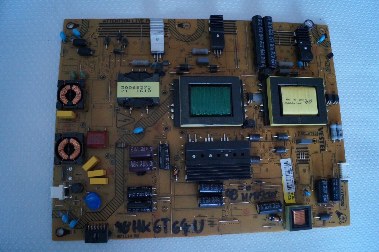 PSU POWER SUPPLY BOARD 17IPS20 23299894 FOR 48″ HITACHI 48HK6T64U LED SMART TV