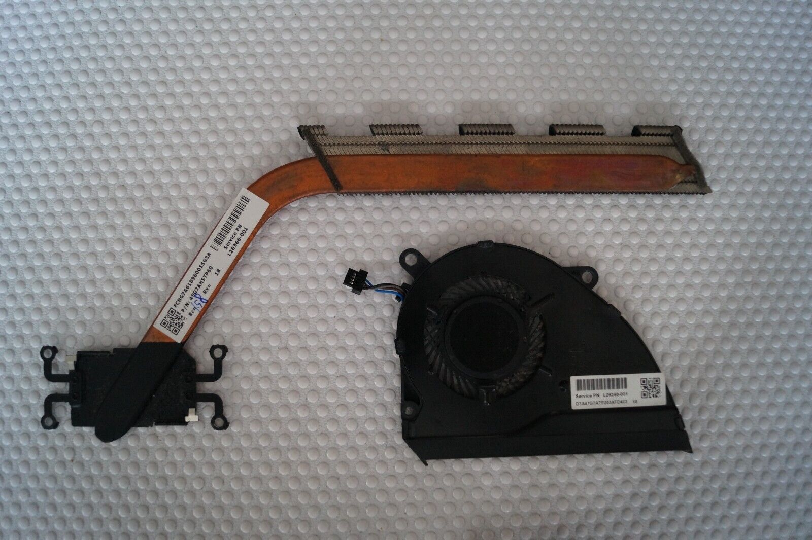 HEATSINK L26366-001 & FAN L26368-001 Genuine FOR HP Pavilion 14-CE