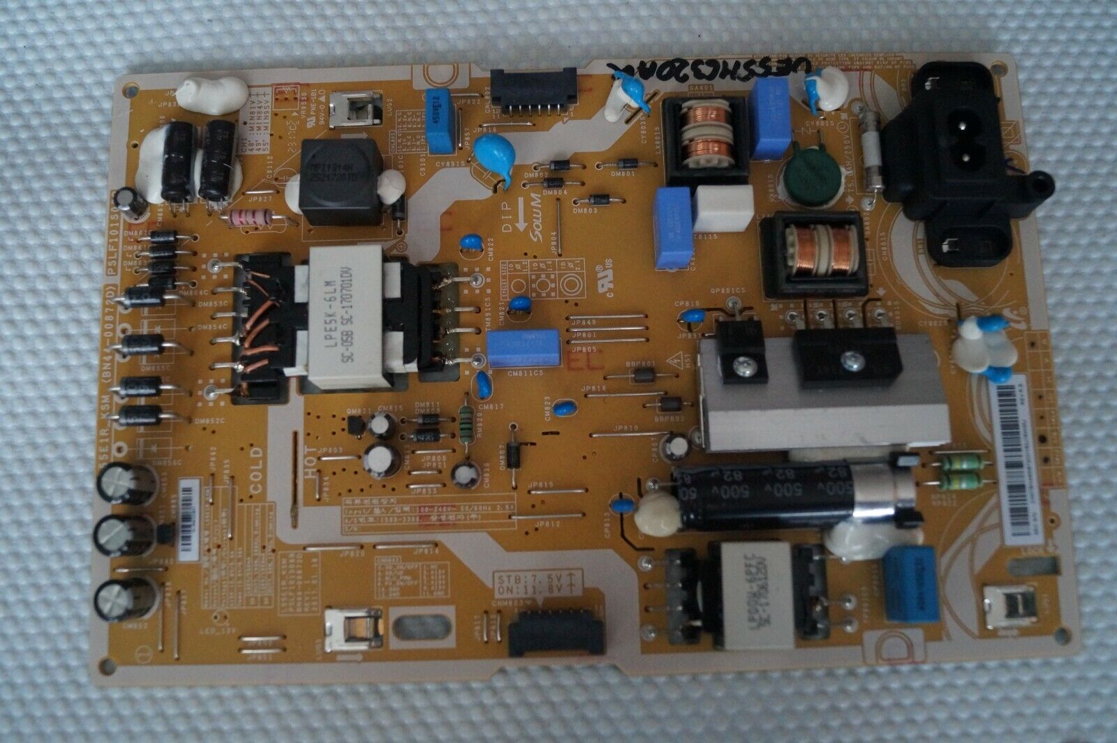 PSU POWER SUPPLY BOARD BN44-00872D FOR SAMSUNG UE55M6320AK UE49M5500AK LED TV