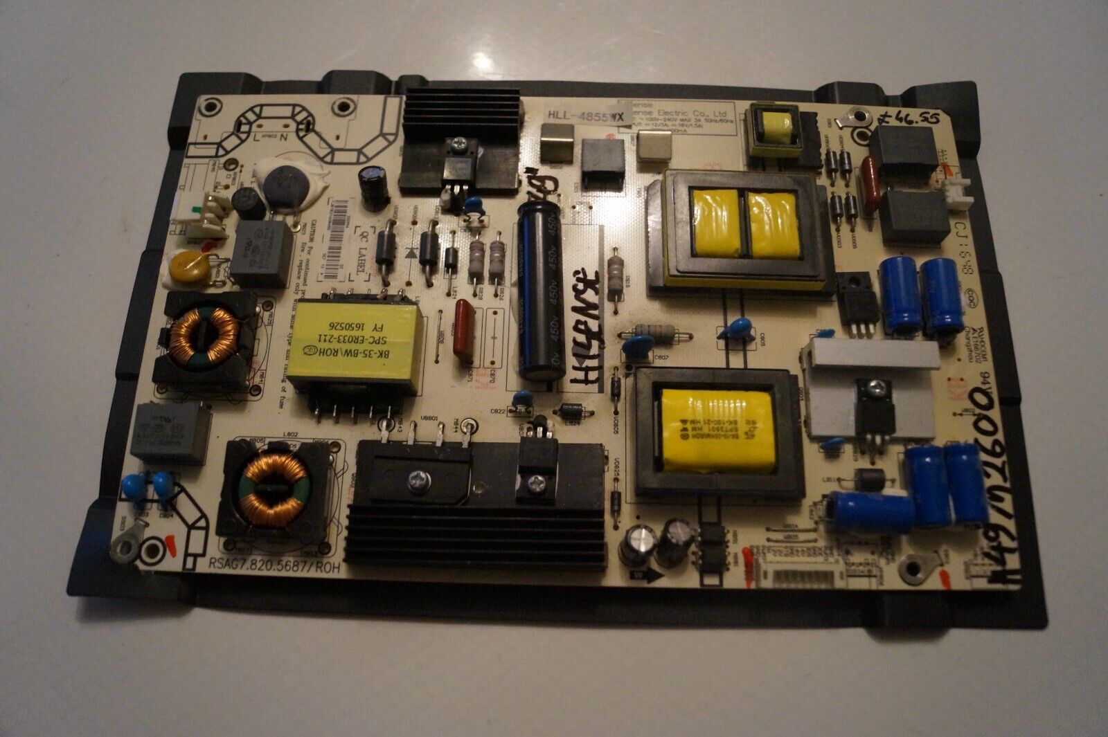 PSU POWER SUPPLY BOARD RSAG7.820.5687/ROH FOR 49″ HISENSE H49M2600