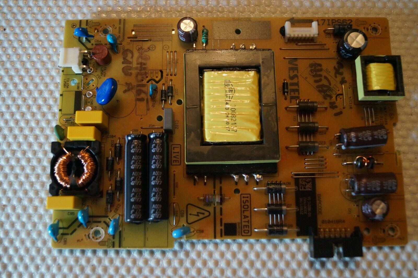 PSU POWER SUPPLY BOARD 17IPS62 23367482 FOR 32″ HITACHI 32HB16T61U LED TV