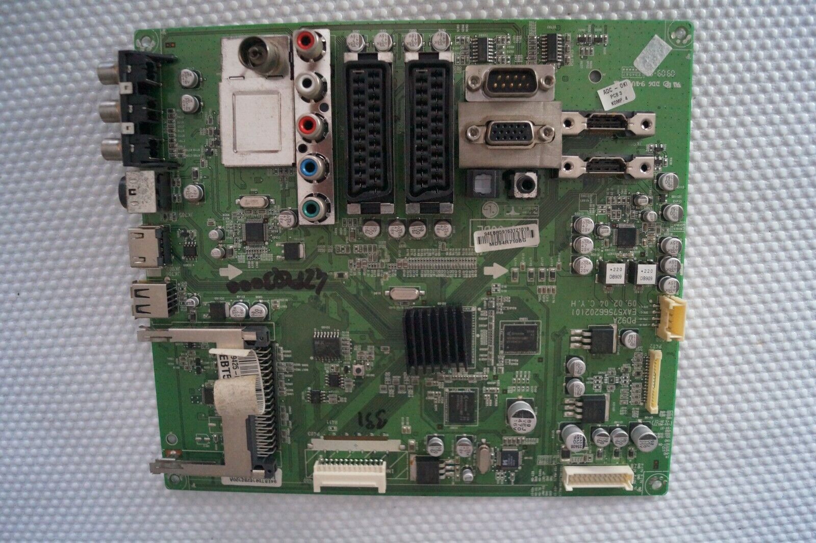 MAIN BOARD EAX57566202(0) EBT59162821 FOR 42″ LG 42PQ3000 PLASMA TV