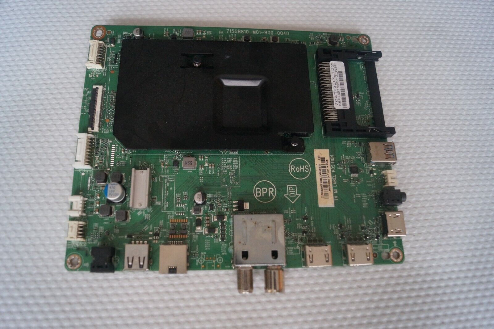 MAIN BOARD 715GB810-M01-B00-004D 65″ PHILIPS 65PUS7556/12 , TPT650WR-QUBF70.K