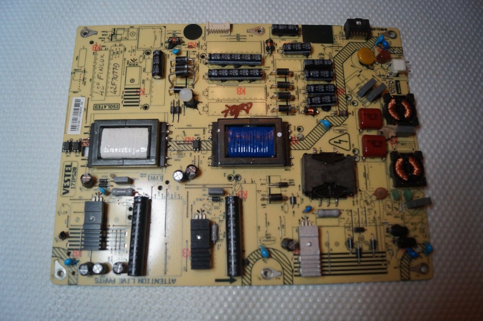 PSU POWER SUPPLY BOARD 17IPS20 23132106 FOR 42″ FINLUX 42F7077-D LED TV