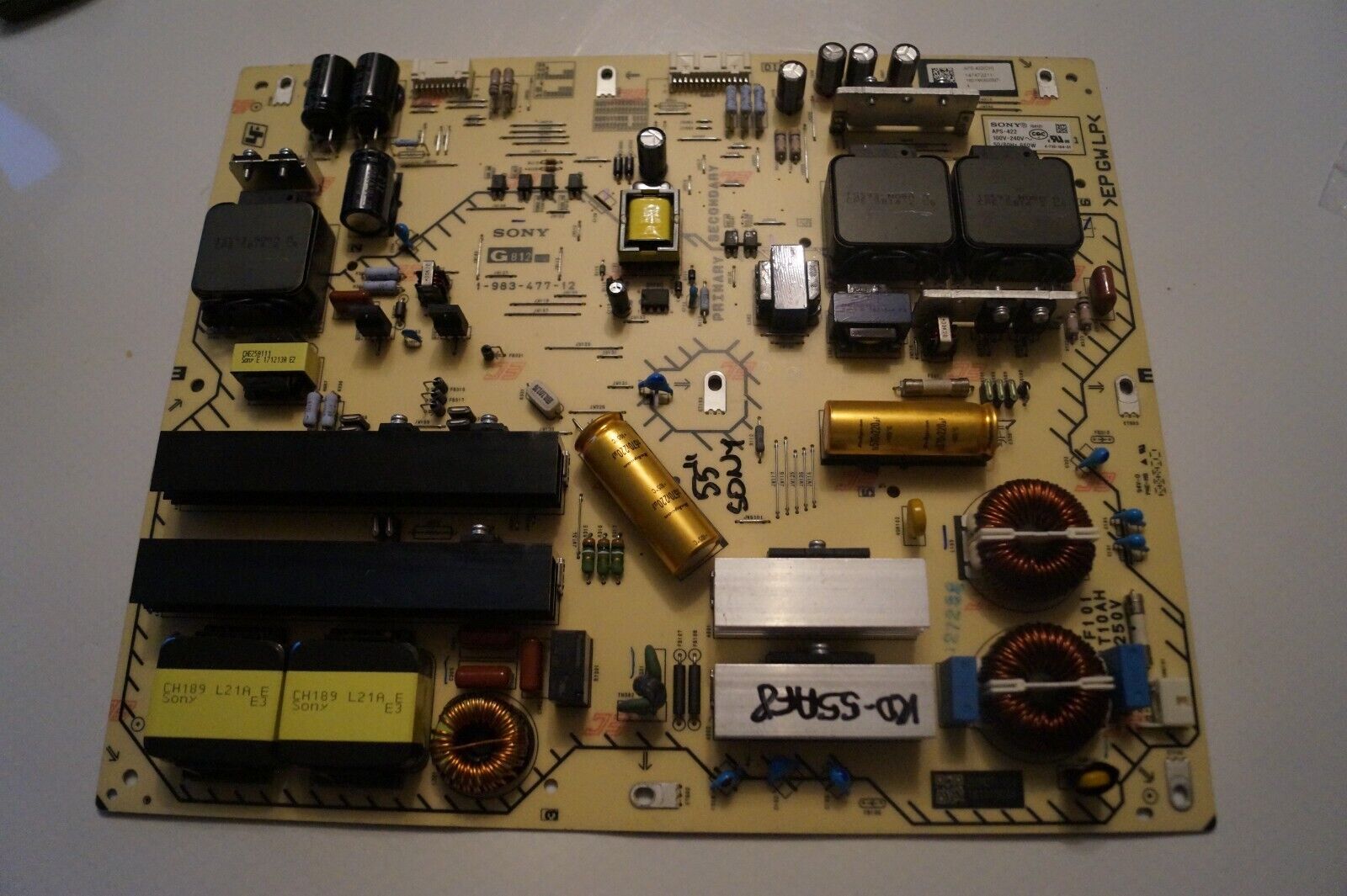 PSU POWER SUPPLY BOARD 1-983-477-12 APS-422 FOR 55″ SONY KD-55AF8 TV