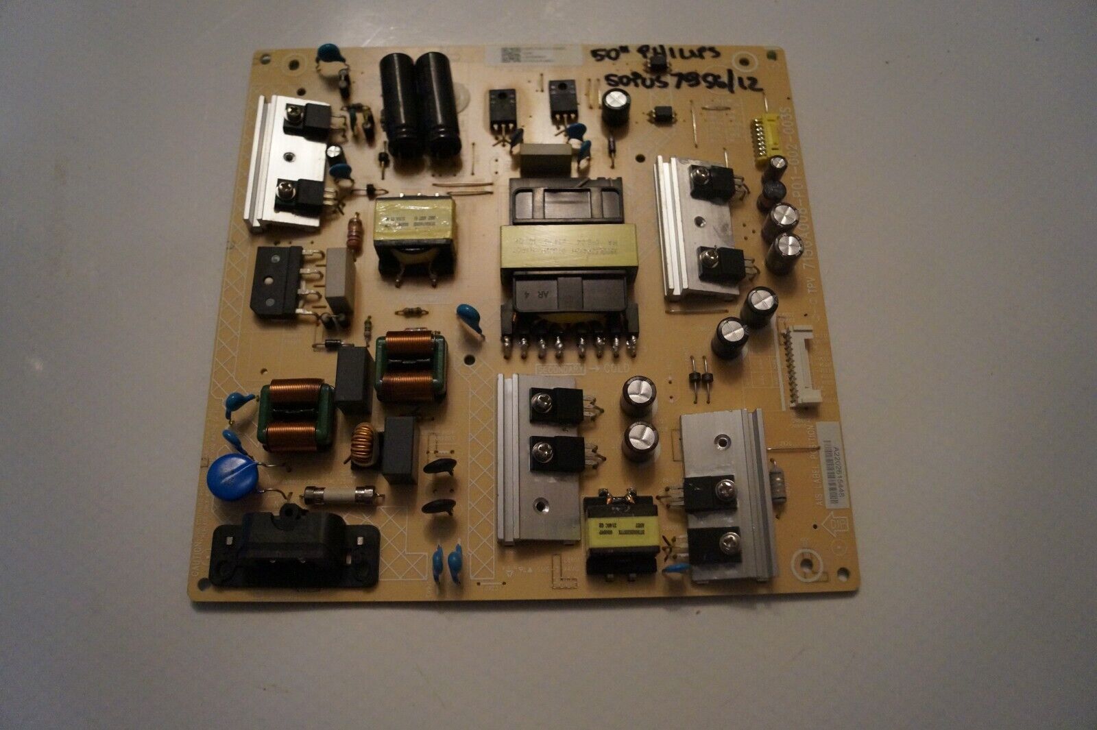 PSU POWER SUPPLY BOARD 715GA008-P01-002-003S FOR 50″ PHILIPS 50PUS7956/12 LED TV