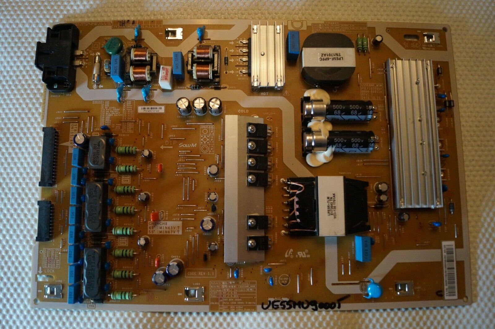 PSU POWER SUPPLY BOARD BN44-00911A FOR 55″ SAMSUNG UE55MU9000T LED TV