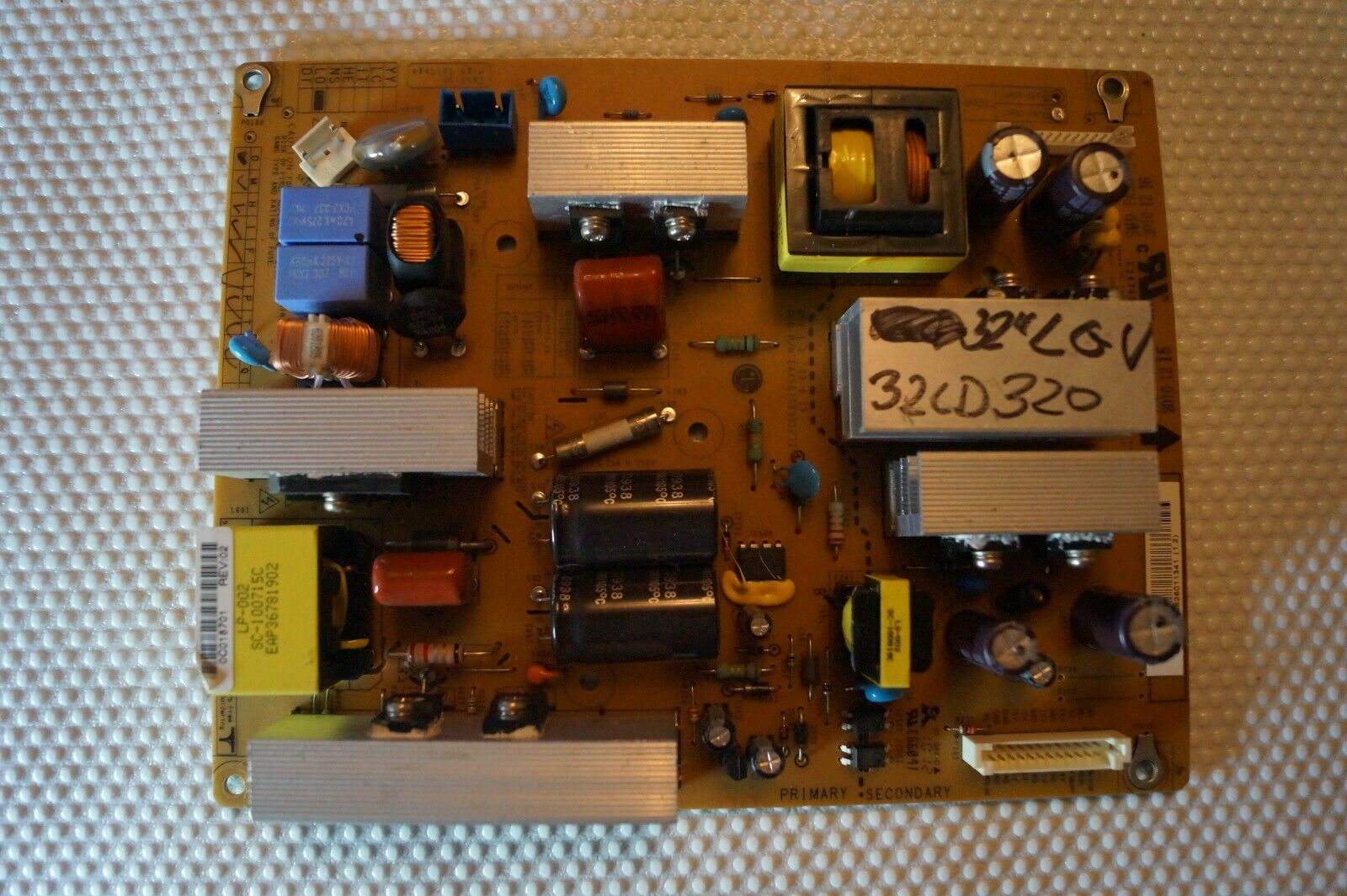 PSU POWER SUPPLY BOARD EAX55176301/12 LGP32-09P FOR 32″ LG 32LD320 32LH200H TV