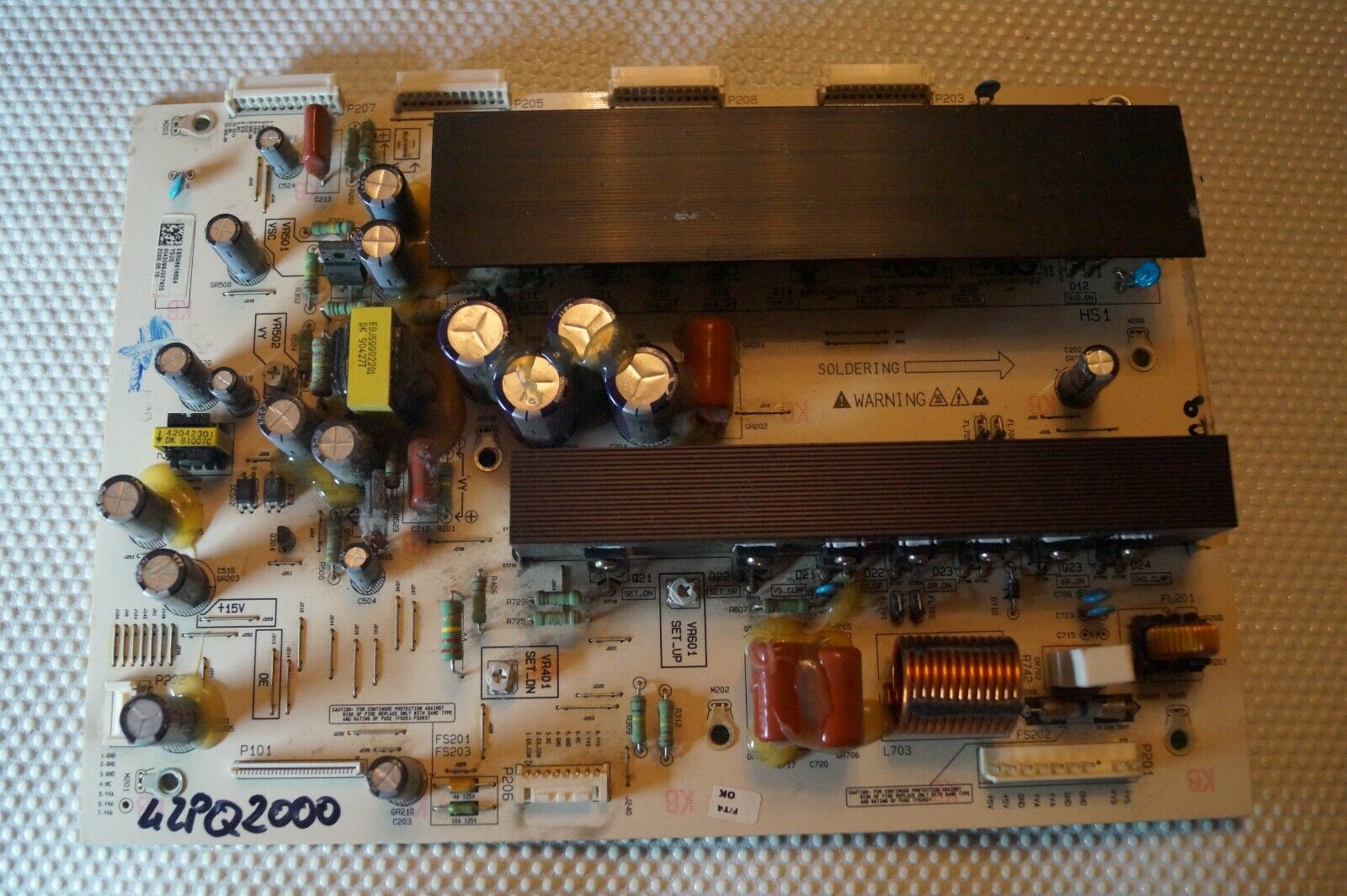 YSUS BOARD EAX57633701 EBR56916604 FOR 42″ LG 42PQ2000 42PQ6000 PLASMA TV