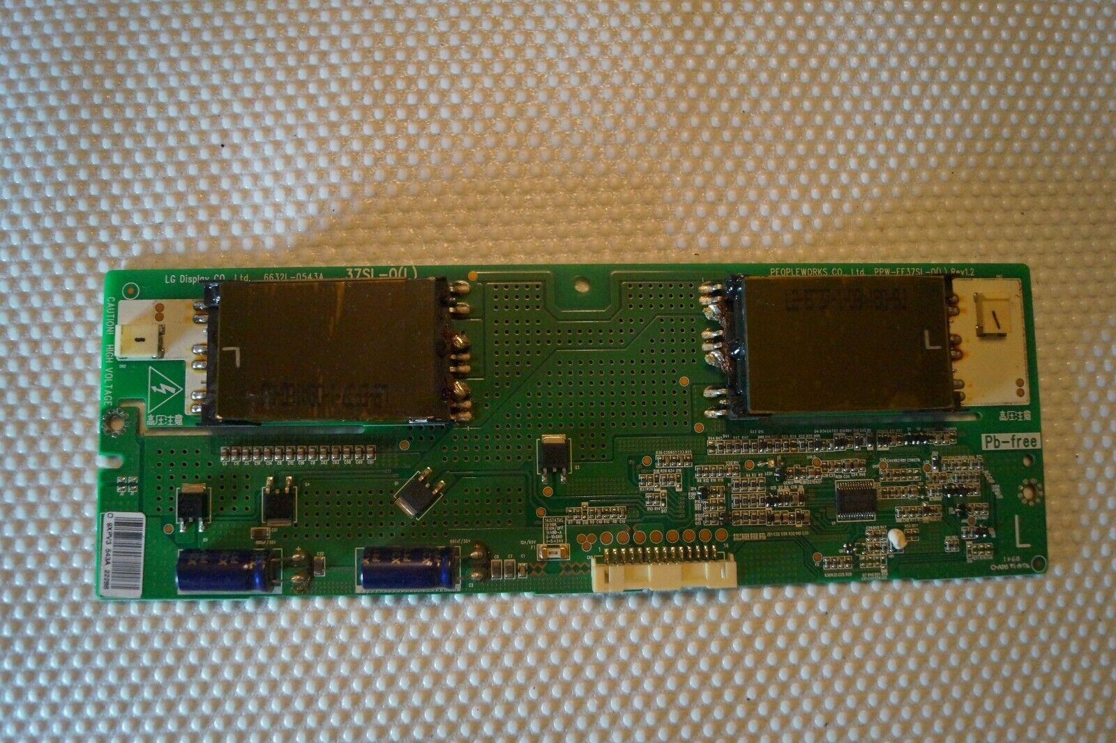 INVERTER BOARD 6632L-0543A FOR 37″ SANYO CE37FD47-B TV, SCREEN: LC370WUN SB A1