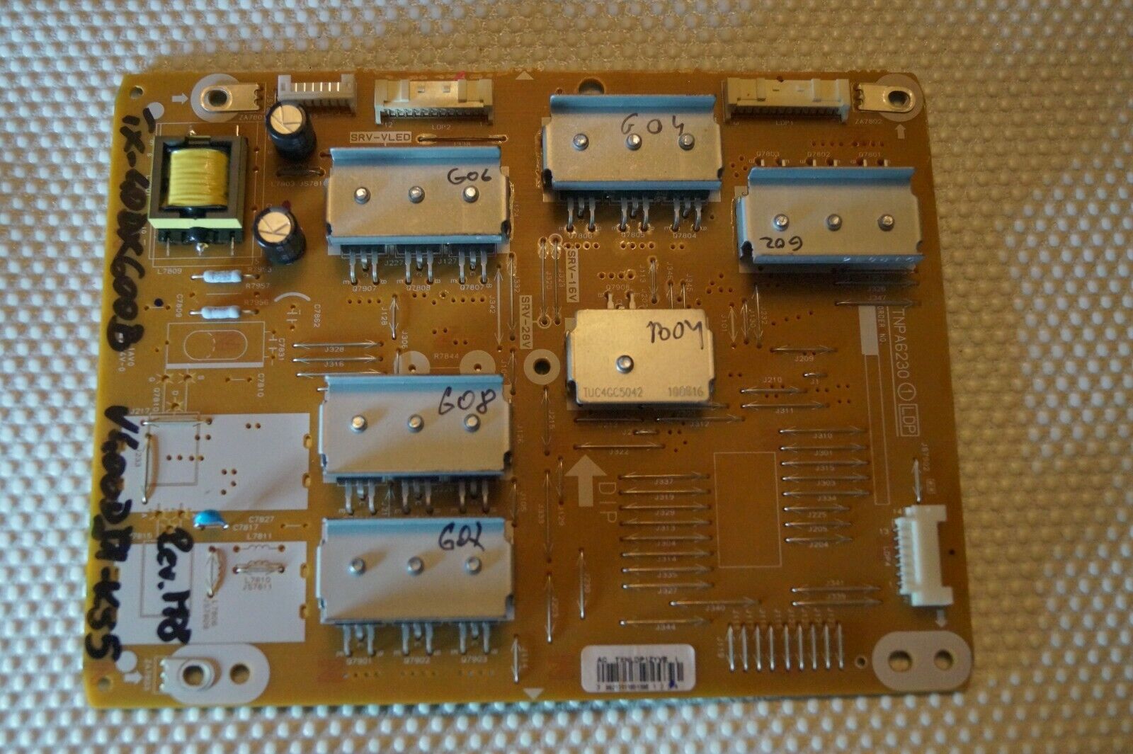 LED DRIVER BOARD TNPA6230 1LDP TXNLDP1ZYVE PANASONIC TX-40DX600B TV, V400DJ1-KS5