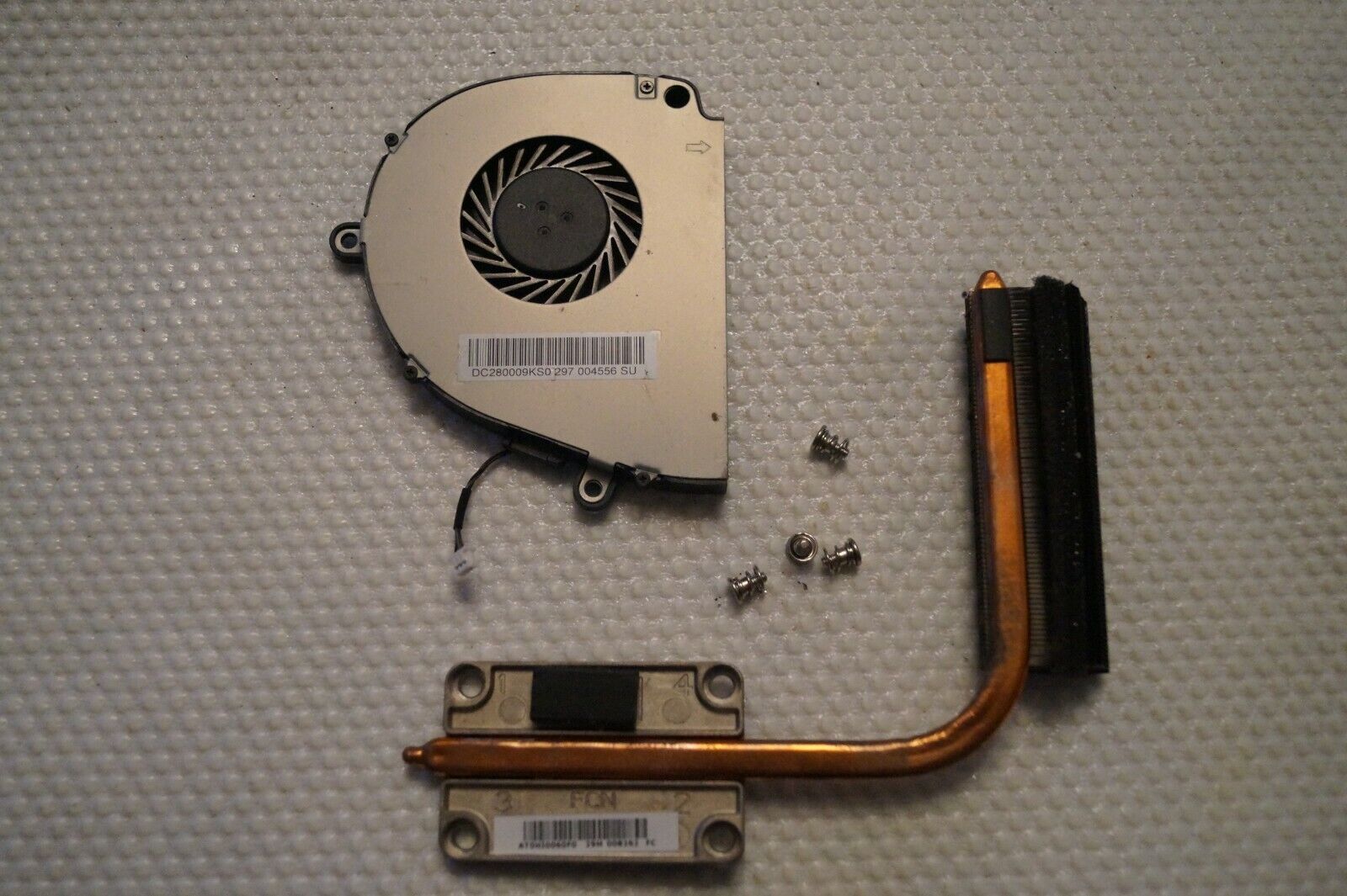 FAN DC280009KS0 & HEATSINK AT0HI0060F0 FOR 15.6″ ACER ASPIRE E1-571 LAPTOP