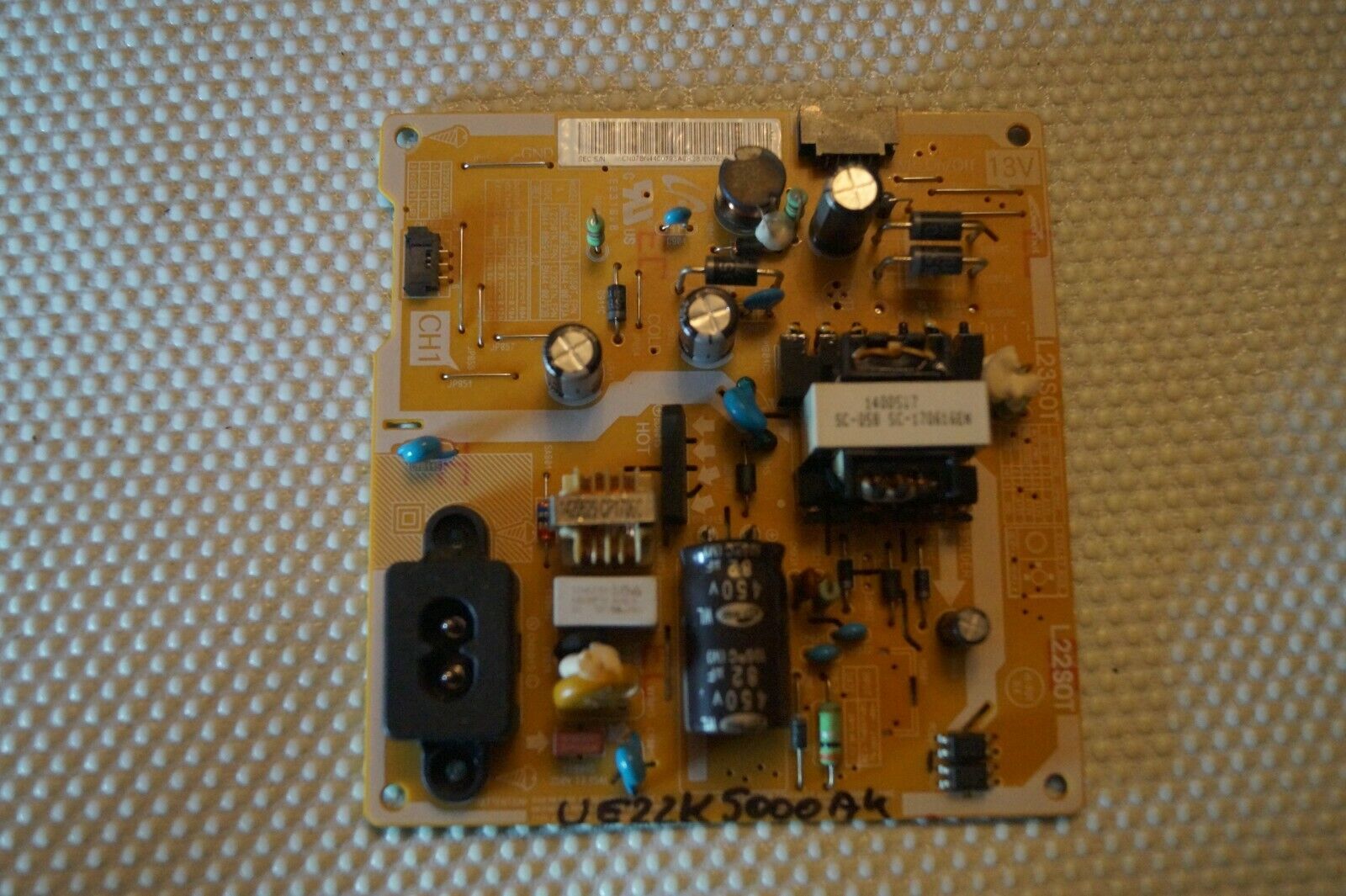 PSU POWER SUPPLY BOARD FOR 22″ SAMSUNG UE22K5000AK TV. HT215F01-100