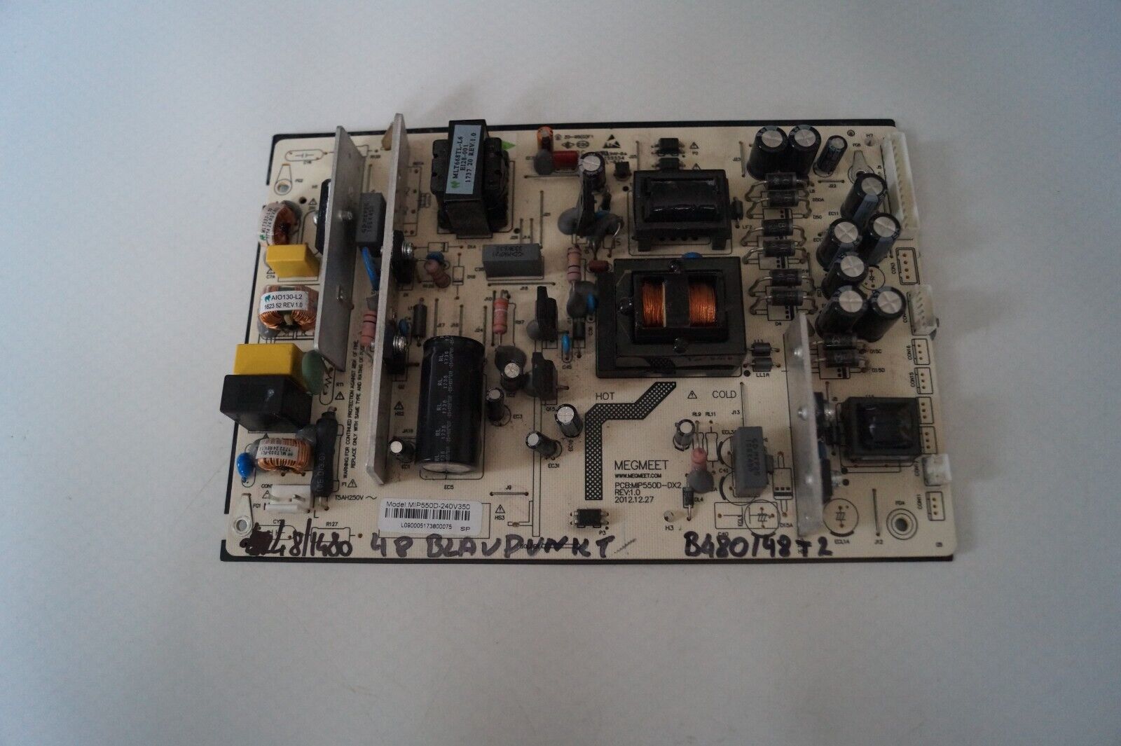 PSU POWER SUPPLY BOARD MIP550D-240V350 FOR 48″ BLAUPUNKT 48/1480 LED TV
