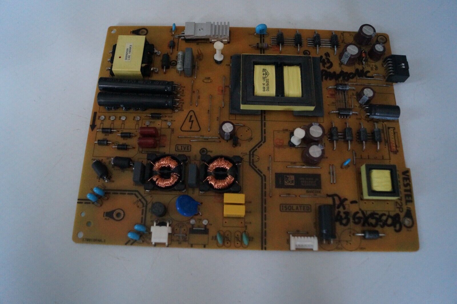 PSU POWER SUPPLY BOARD 17IPS72P 23521529 FOR 43″ PANASONIC TX-43GX550B LED TV